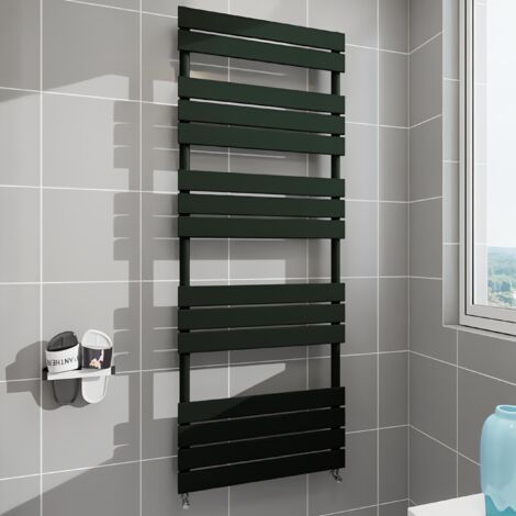 AICA Towel Rail Radiator Designer Central Heating Black 1600x600mm