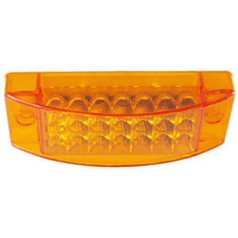 AIDUCHO 2 Pièces-Jaune 21led Feux Arrière De Voiture Remorque Camion Bus Feux Latéraux Debout Lumineux Eau Courante Clignotant
