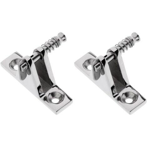 AIDUCHO 2pcs Charnière Pont De Bateau Support Installation Auvent Bimini Top Bateau