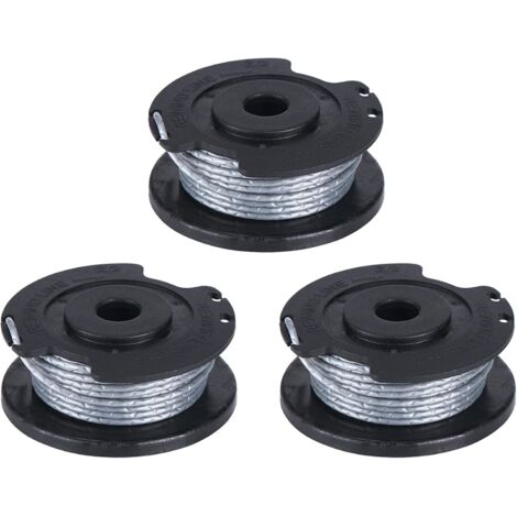 AIDUCHO 3 Pièces Bobine De Fil Debroussailleuse, Bobine Fil Nylon Pour Coupe Bordure, Compatible Avec Art 23sl Et Art 26sl, Easygrasscut 23, Easygrasscut 26, Easygrasscut 18/18-230/18-260/18-26