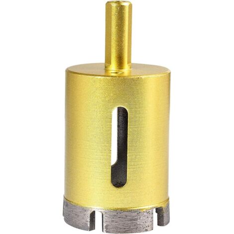 AIDUCHO 40mm Diamant Scie Trépan, Foret À Creuser Creux De Marbre De Céramique, Porcelaine, Porcelaine, Tuile, Marbre, Granit (Diamètre De 40mm)