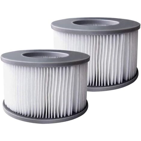 AIDUCHO 4pcs Filtres De Bain À Remous Pour Mspa Piscines Gonflables, Pompe À Cartouche Filtrante Version Améliorée Pour Mspa Tous Les Spas Actuels