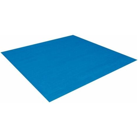 AIDUCHO Bâche au sol piscine 396x396cm Tapis XXL Protection sol - PE