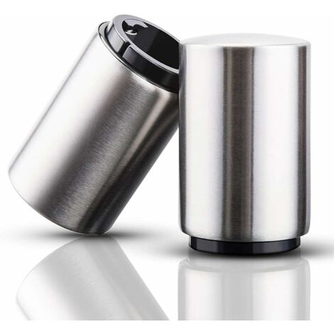 AIDUCHO Bouteille de bière Opener en acier inoxydable avec capuchon magnétique Catcher pour la bière, les boissons Gazéifiées, Sparkling Eau, Soda