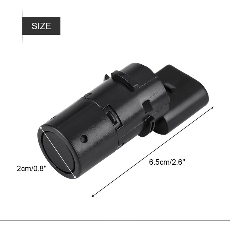 Aiducho - Capteur De Stationnement Pdc, Kit D'aide Au Stationnement 4 Pièces Capteur De Stationnement Pdc De Voiture 7h0919275e Capteur De Recul Pour