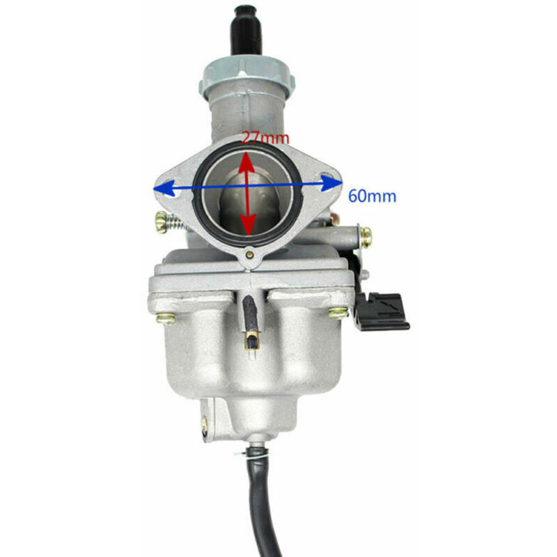 Aiducho - Carburateur Pz27 Câble De Carburateur Starter 27 Mm Pour 4 Temps Cg 125cc 150cc 200cc 250cc Atv Go Kart Dirt Bike