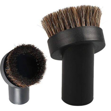 AIDUCHO Convient Aux Accessoires D'aspirateur Philips Midea Tête De Brosse Tête D'aspiration Cheveux De Cheval Brosse Ronde Brosse Cheveux Brosse Tête De Buse