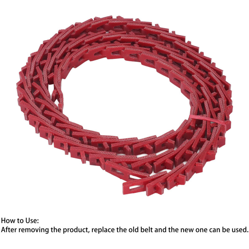 Courroie trapézoïdale Power Twist 13 x 1 200 mm Type a Accessoire de liaison réglable pour tour, scie à table - Aiducho