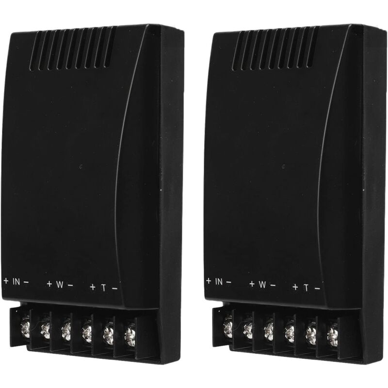 Aiducho - Crossover Stéréo De Voiture 2 Voies 100w Sortie 12v Crossover 2 Pièces Croisement De Haut-Parleur De Voiture Pour Le Son Correct Du Véhicule