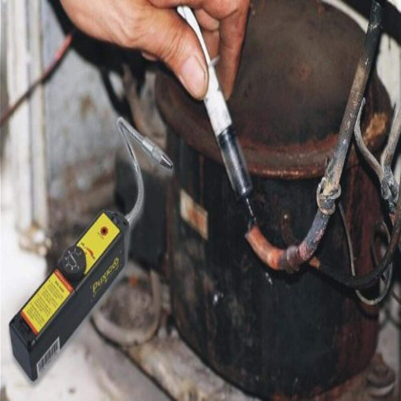 Aiducho - Détecteur de Fuite de réfrigérant, détecteur portatif R134a R410a R22a hvac Checke de détecteur de Fuite de réfrigérant de gaz halogène