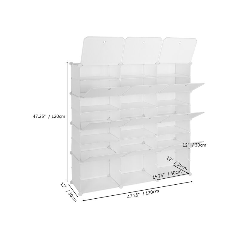 Aiducho - tagère à Chaussures 7 Étages 42 Paires De Rangement à Chaussures - Étagère à Chaussures Portable Étagère à Chaussures Peu Encombrante Pour