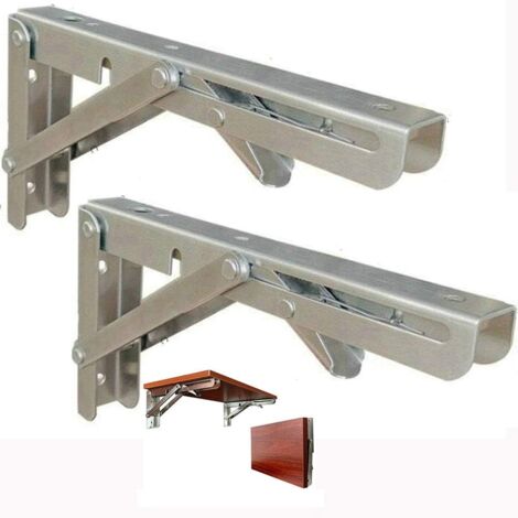 AIDUCHO Étagères pliables en acier inoxydable 316, max 250 kg, pour bateau, banc, étagère de table, support pour bateau, camping-car, caravane