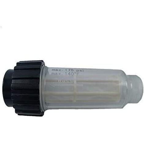 AIDUCHO Filtre À Eau Avec Insert De Filtre (5.731-050.0) Pour Tous Les Nettoyeurs Haute Pression Karcher Avec Raccord D'eau 3/4"Avec Les Nettoyeurs Haute Pression 4.730-059.0 - 1 Pack
