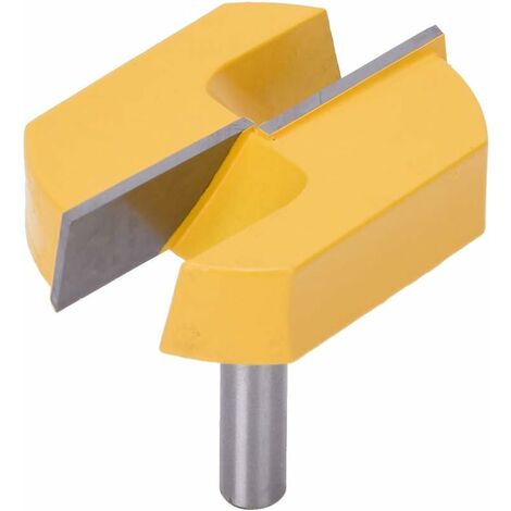 AIDUCHO Fraise à bois de rabotage de surface inférieure de mèche de 8x57mm
