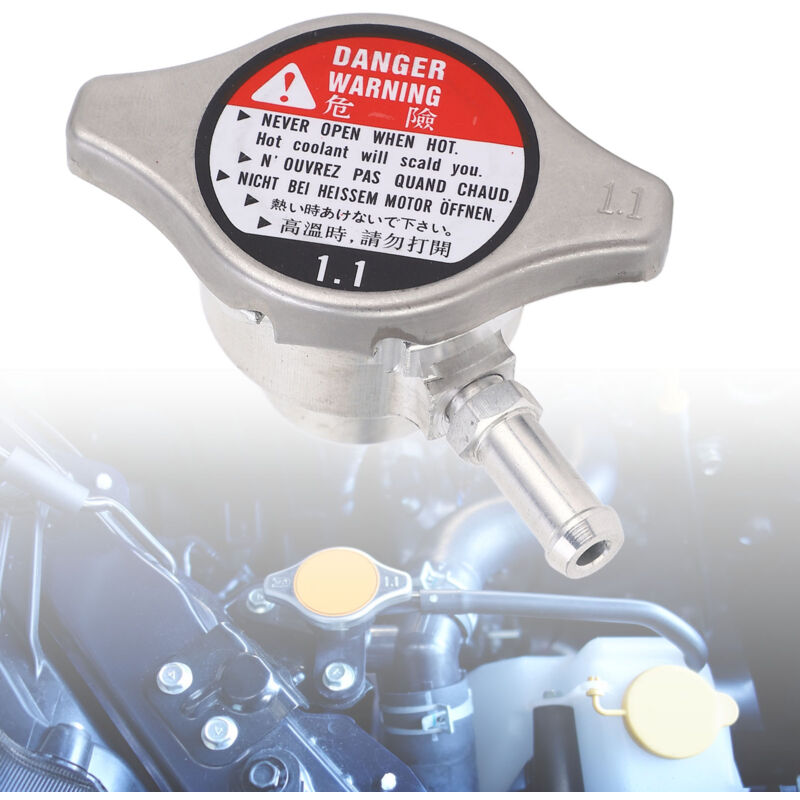 Aiducho - Goulot de remplissage de radiateur à souder de 32 mm 1,25 po id avec bouchon de 1,1 bar Goulot de remplissage en aluminium pour la plupart