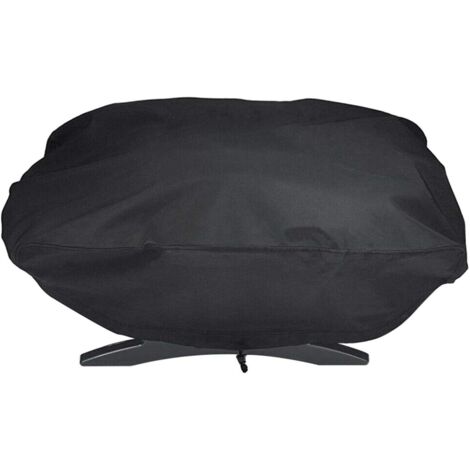 AIDUCHO Housse De Protection Étanche Pour Barbecue À Gaz Weber 7110 Q1000, Résistante Aux Uv Et À L'eau (67,1 X 44 X 32 Cm) (Noir)