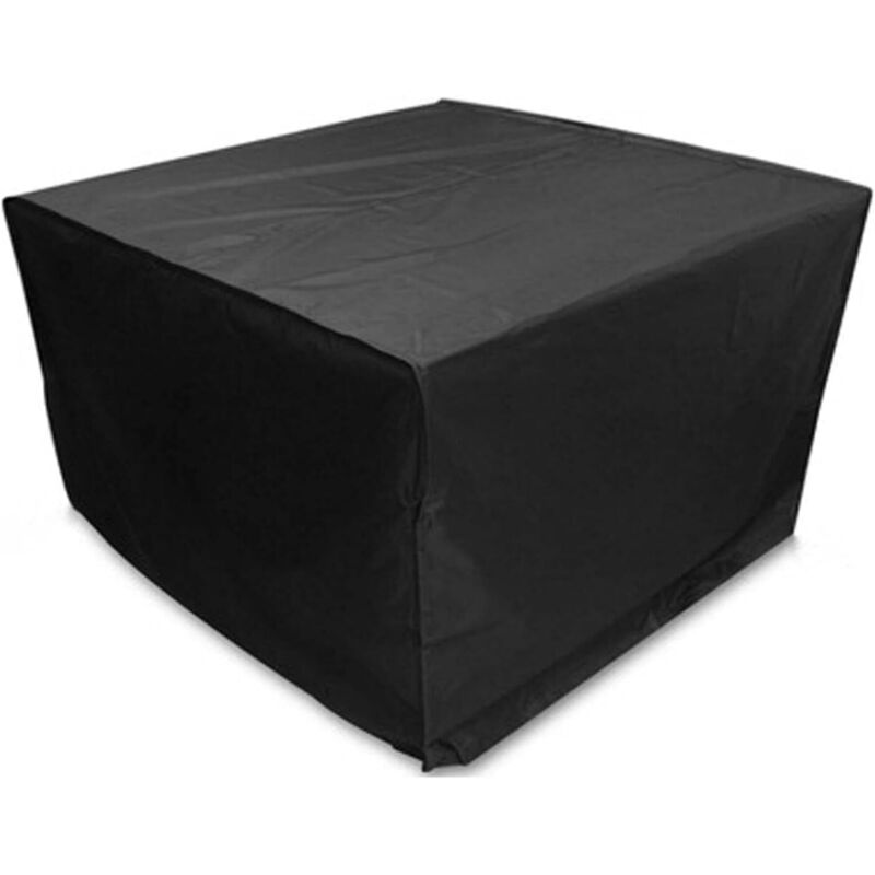 Housse De Table Exterieur Rectangulaire 180x110x70cm, Housse De Protection Salon De Jardin Carré, Bache Table Jardin Couverture De Meubles - Aiducho