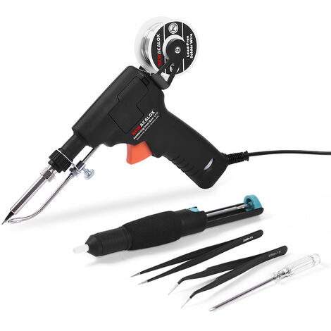 AIDUCHO Kit de fer à souder température réglable étain fer à souder ensemble pour réparation de soudure bricolage 60W 220V