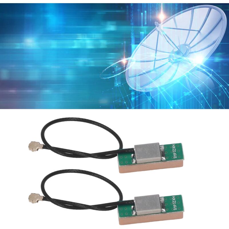 Aiducho - Lot de 2 antennes gps bd en céramique à gain élevé et double bande active pour les sociétés de location