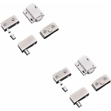 AIDUCHO Lot de 2 charnières pivotantes pour porte de placard