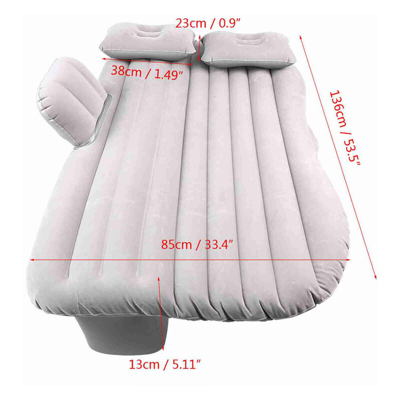 Aiducho - Matelas Gonflable Pour Siège Arrière De Voiture Pour Repos, Sommeil, Voyage, Camping