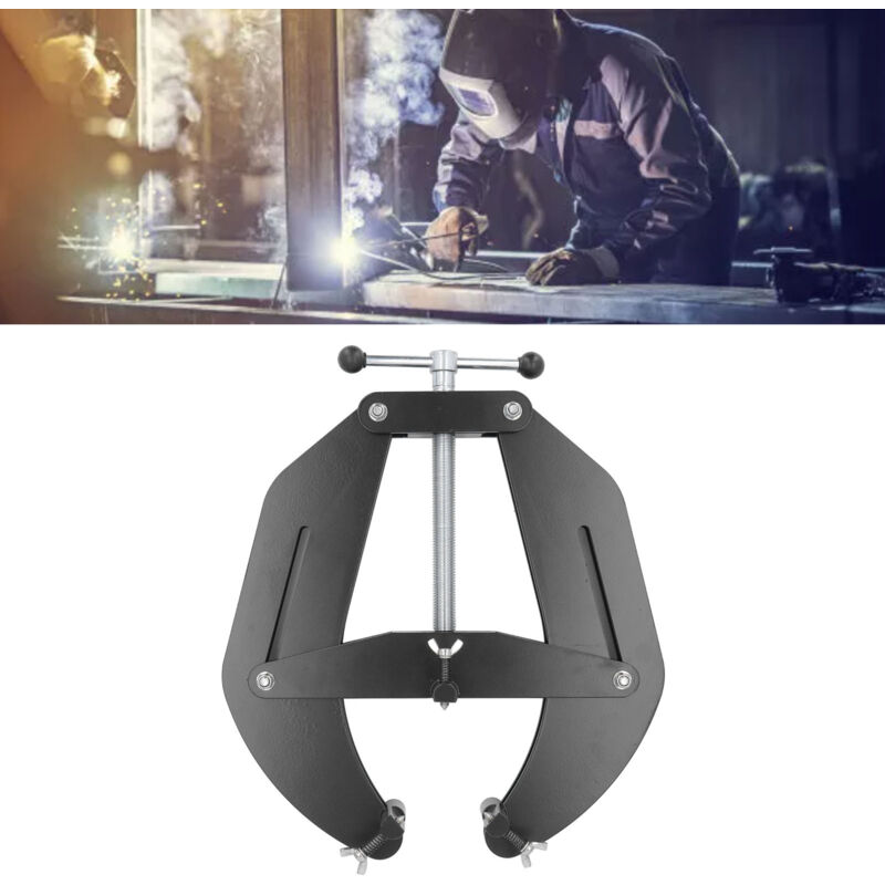 Aiducho - Pince D'alignement De Tuyaux En Acier Au Carbone, Outil D'alignement De Tuyaux à Haute Résistance Avec Vis à Action Rapide Pour Le Soudage