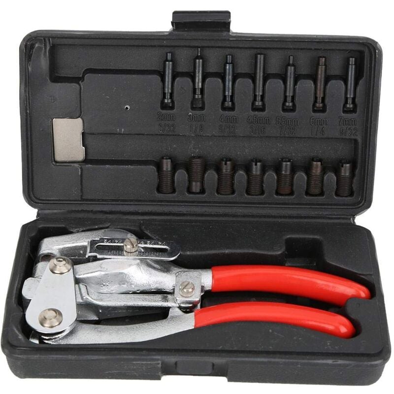 Pince Perforatrice Outil De Perforatrice Portative Pour Plastique Acier Inoxydable Pince Perforatrice 27mm Pour La Construction Et La Décoration