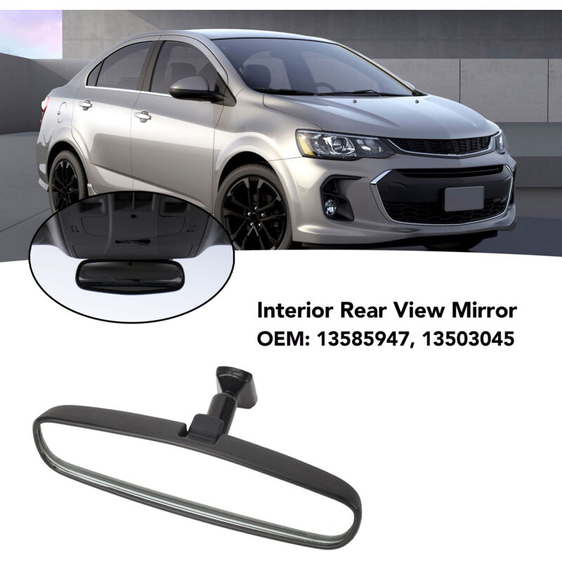 Aiducho - Rétroviseur intérieur de voiture 13585947 pour Blazer Bolt Cruze Impala Malibu Sonic Spark Traverse Trax Volt