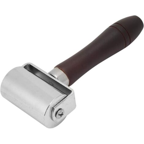 AIDUCHO Rouleau De Bord En Cuir, Outil De Laminage Rouleau De Plastification De Colle De Cuir Pour Diy Maroquinerie Pour Lissage Du Cuir(60mm