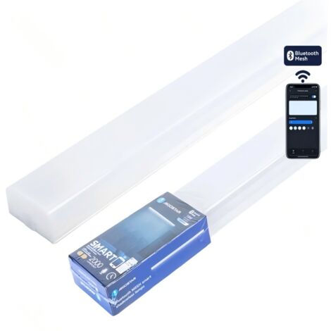 Aigostar 0,6 m 18W 6500K ampoule intelligente Bluetooth sans ombre Panneau LED sans ombre pour le bureau