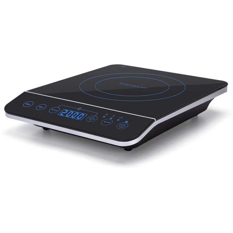 Image of Aigostar - BlueFire – piastra a induzione portatile, piano cottura portatile con pannello touch. Fornello a induzione elettrico Fino a 240℃ e 2000W