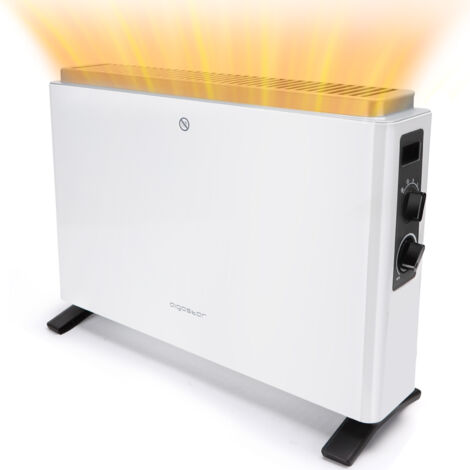 Aigostar Rylee stufa Termoconvettore elettrico 3 livelli calore regolabili funzione antigelo 2000W