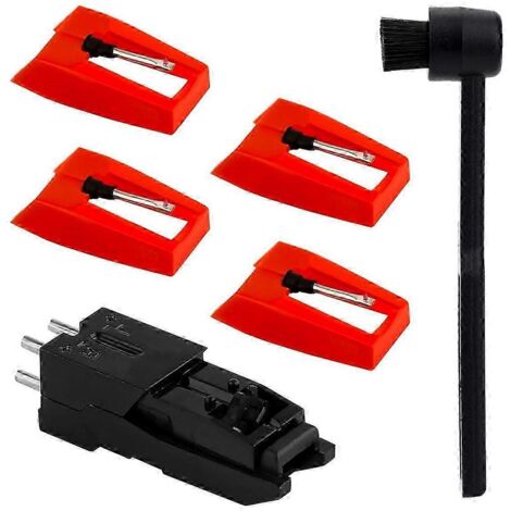 Aiguille de rechange pour tourne-disque, lot de 4, stylets diamant pour platine vinyle ION Player LP