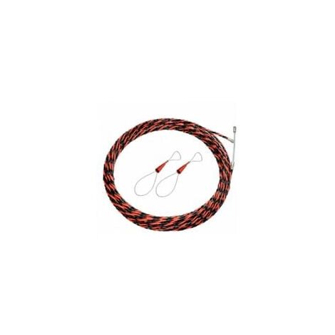 Aiguille Electricien 50M Tire Fil Electrique 5mm Diamètre Aiguille Tire Fil, rétractable d'installation