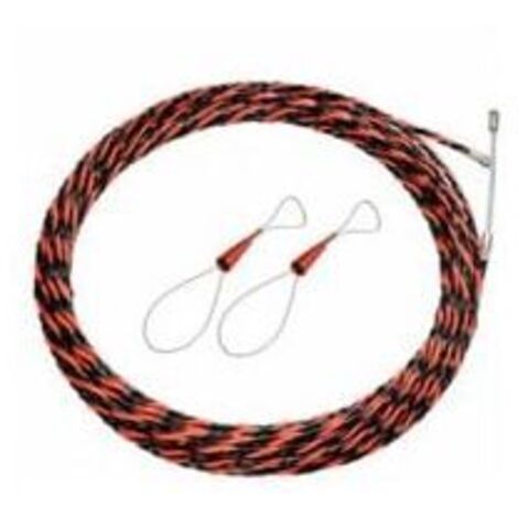 Aiguille Electricien 50M Tire Fil Electrique 5mm Diamètre Aiguille Tire Fil, rétractable d'installation