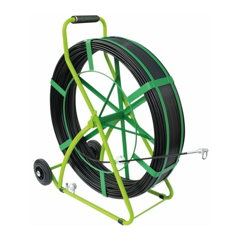 Greenlee - Aiguille en fibre de verre sur dévidoir Smart Butler 60 m