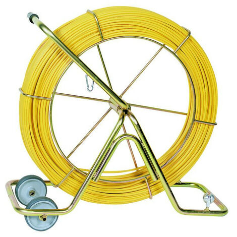 Câble standard 6 torons de 19 fils - Ame métallique - Acier galvanisé Ø 6 mm  - Touret 100 m - Rupture 2350 kg : Câbles Promeca