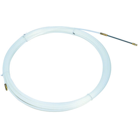 aiguille tire fil - en nylon - diamètre 4 mm - longueur 10 mètres - agi robur 397015