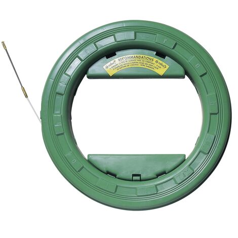 aiguille tire fil - en nylon - diamètre 4 mm - longueur 30 mètres - agi robur 397011