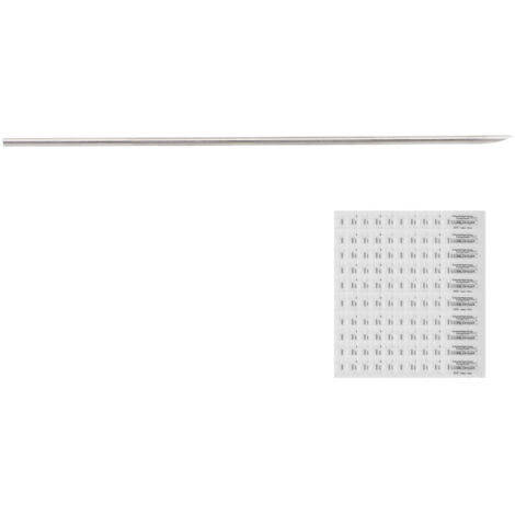Aiguilles de perçage corporel jetables 20G, 100 pièces en acier inoxydable 304, stériles et professionnelles