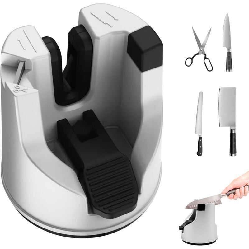 Aiguiseur Couteaux Professionnel, Affuteur Couteau Inox et Céramique, Ciseaux et