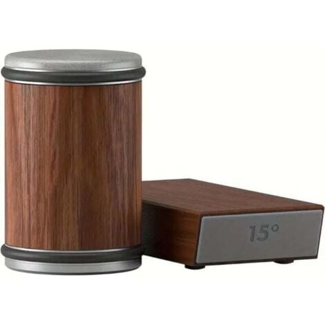 ALOVEZ Aiguiseur de Couteaux à Roulettes, Avec Un Diamant Industriel De 15 Et 20 Degrés Pour L'affûtage Des Couteaux, Système d'affûtage des Couteaux à Roulettes pour Couteaux de Cuisine (Marron)-1 pièce