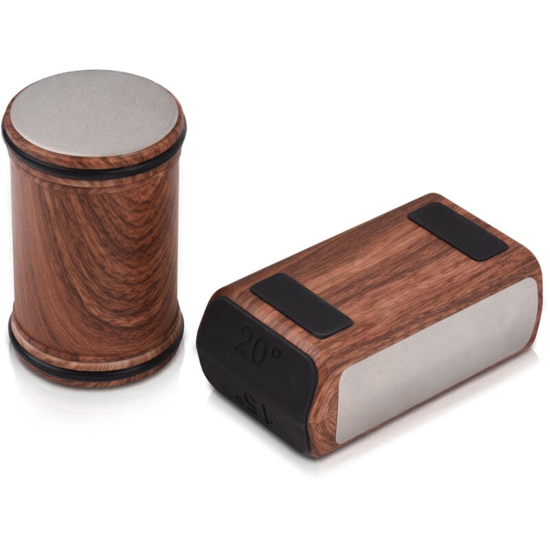 Lifcausal - Aiguiseur de couteaux à roulettes Tumbler Affûtage de couteaux amovible simplifié Système d'affûtage de couteaux à roulettes pour