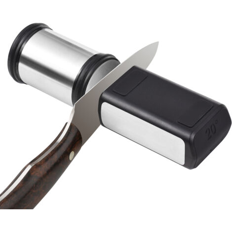 Aiguiseur de couteaux à roulettes Tumbler Affûtage de couteaux amovible simplifié Système d'affûtage de couteaux à roulettes pour couteaux de poche / couteaux de cuisine / ensemble de couteaux de che