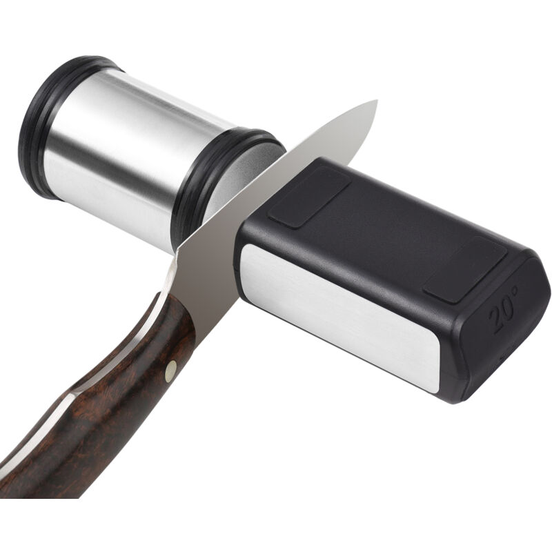 Lifcausal - Aiguiseur de couteaux à roulettes Tumbler Affûtage de couteaux amovible simplifié Système d'affûtage de couteaux à roulettes pour