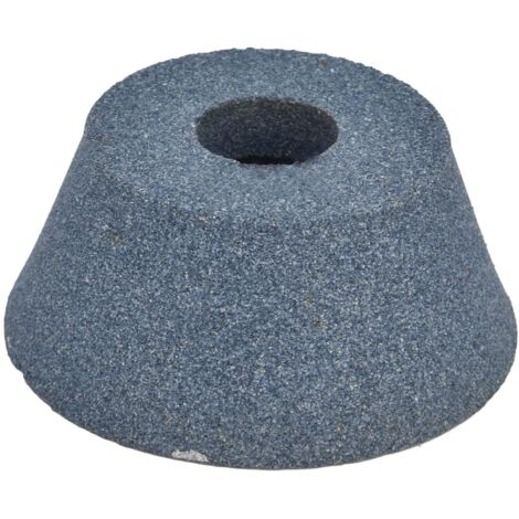 Aiguiseur de Couteaux de Trompette en Forme de Bol de Meule de Corindon Brun avec une Bonne Rétention D'angle(Brown Corundum 60)