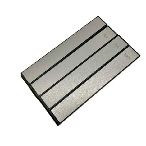 Aiguiseur de Couteaux Diamant 4 Pierres à Angle Fixe Grains 240 400 1000 2000