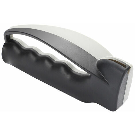 Aiguiseur de Couteaux, Multicolore outil d'aiguisage de couteau de cuisine 14.36.8cm (Gris), Standard，KoleZy