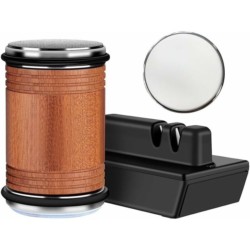 Aiguiseur de couteaux roulant avec diamants industriels, pierre à aiguiser, céramique, outil d'affûtage de couteaux fonctionne pour toute dureté