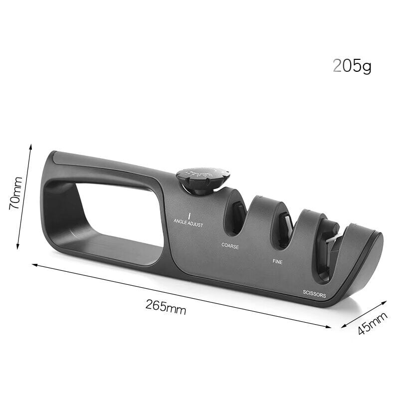 Umnuou - Aiguiseur de Cuisine Eguiseur de Couteau Professionnel ,Knife Sharpener avec Gomme antidérapante pour Couteaux, Ciseaux Affuteur Couteau